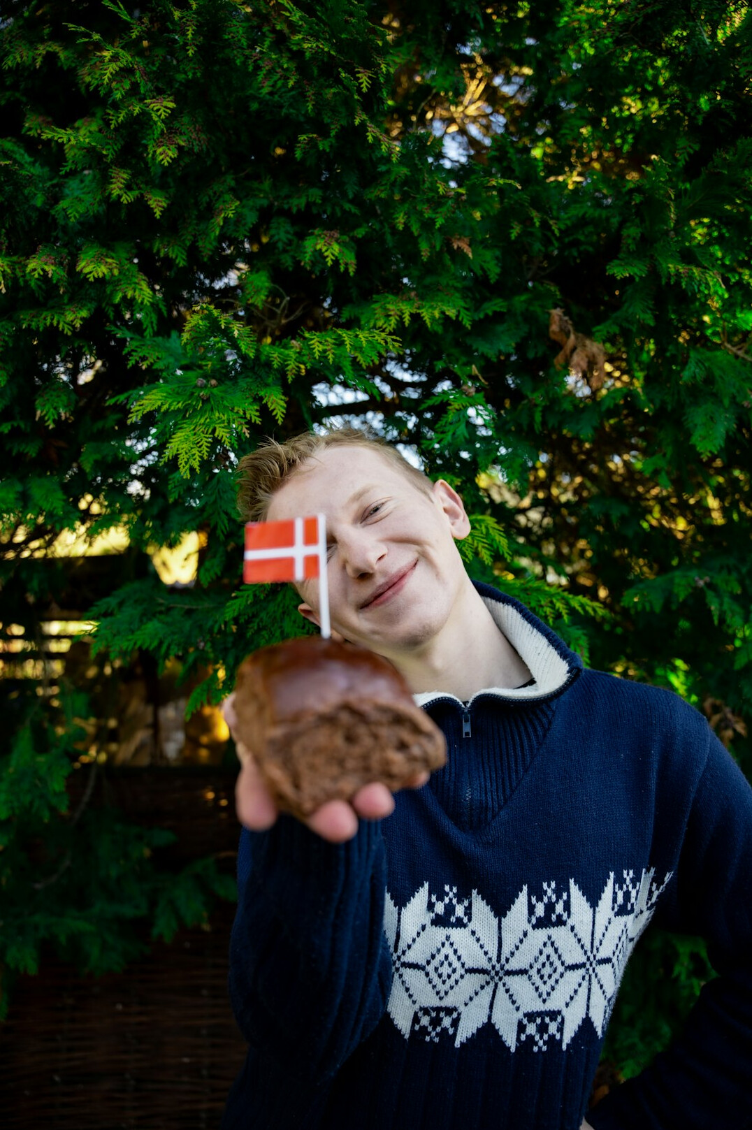 elderly danish man portrait
