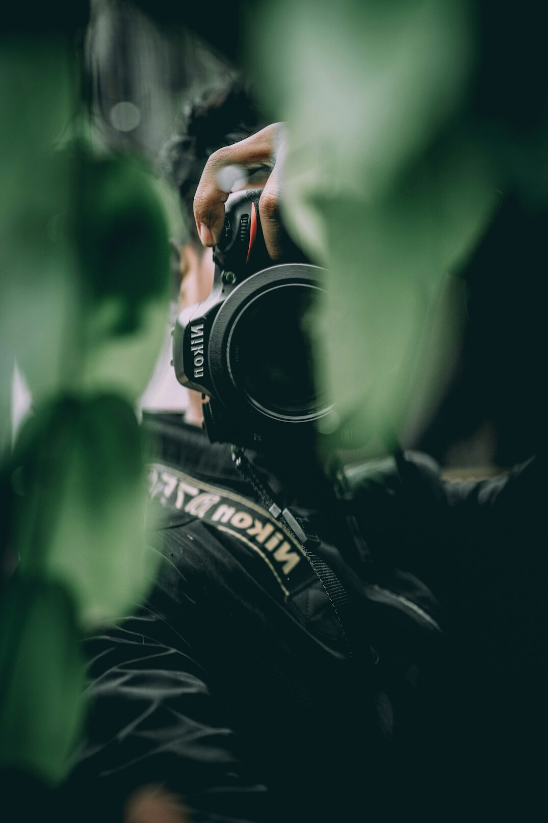 photographer taking candid shot